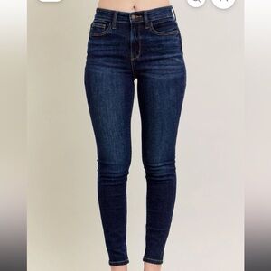 Judy Blue High Waist Handsand Skinny Denim 82253